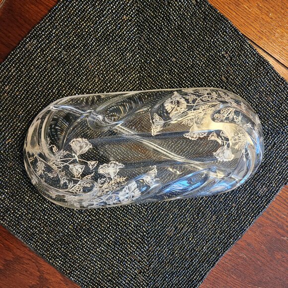 Vintage Silver City Silver Overlay Divided Relish Dish - Picture 5 of 7